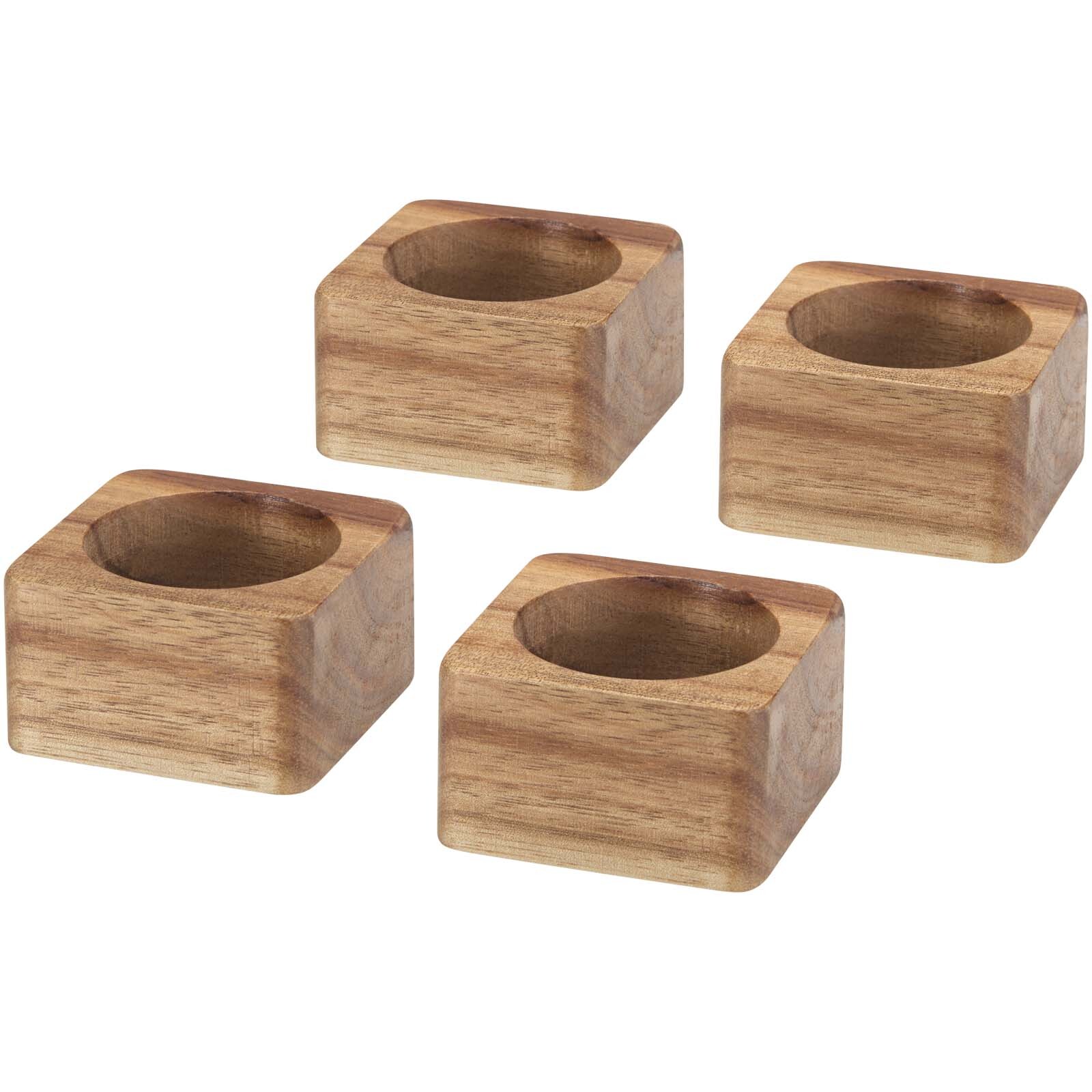 Portatovaglioli in legno di acacia Napora - 126512