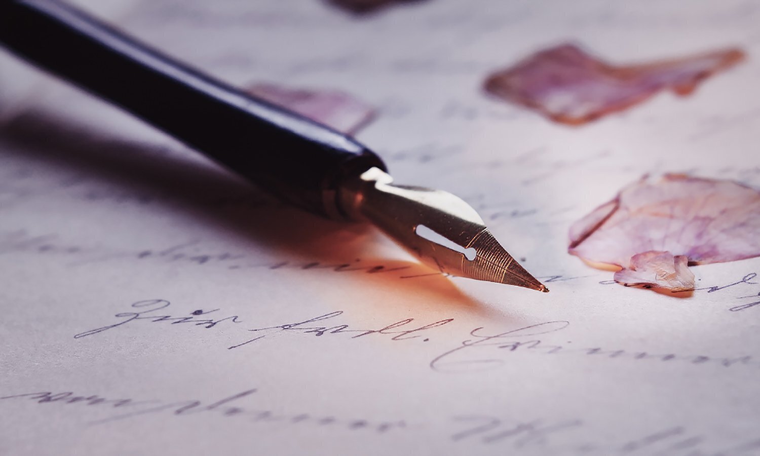 La scrittura a mano e la penna personalizzata