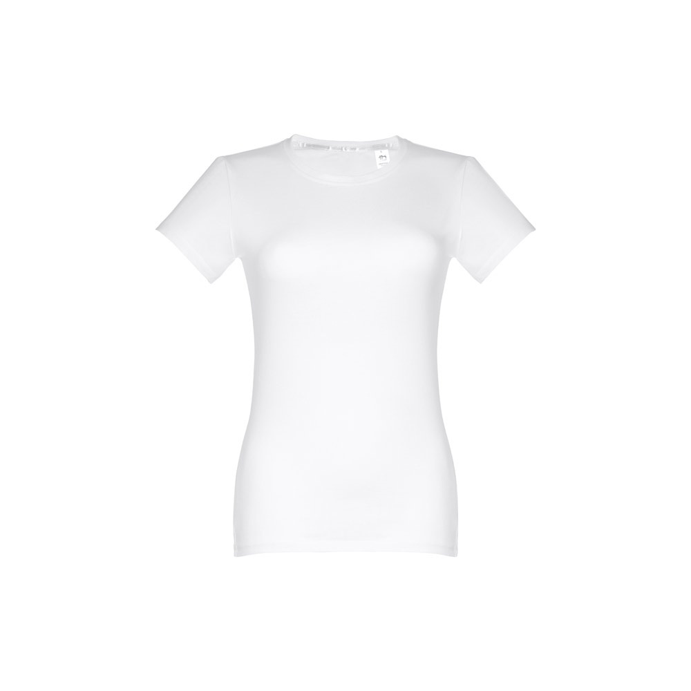 T-shirt personalizzata aderente da donna 100% cotone