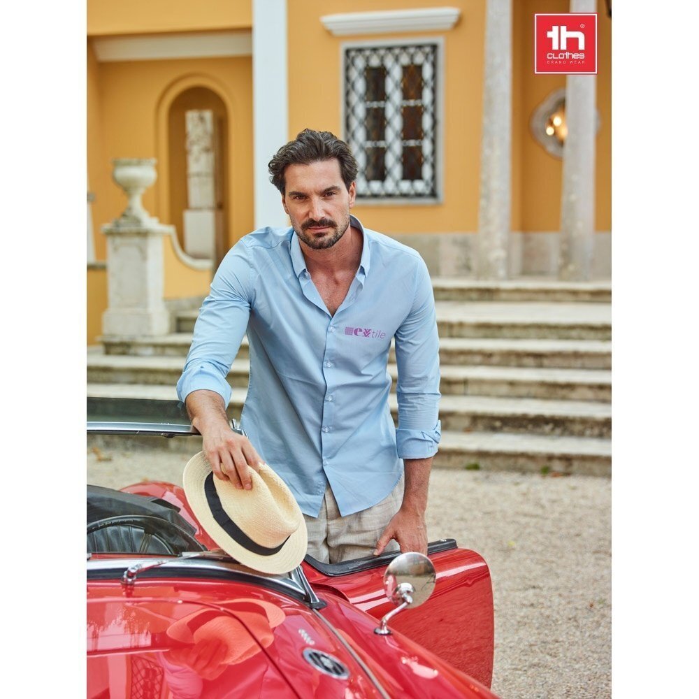 THC PARIS. Camicia popeline da uomo - 30151
