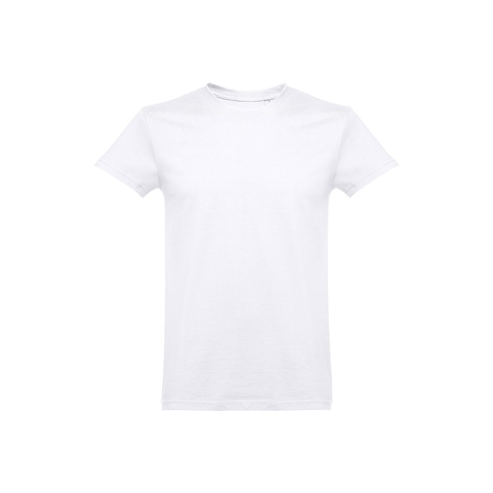 t-shirt a maniche corte in cotone Thc Ankara bianca personalizzata