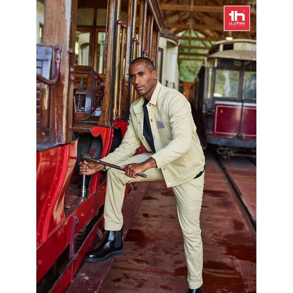THC BRATISLAVA. Giacca unisex in cotone ed elastan - 30248