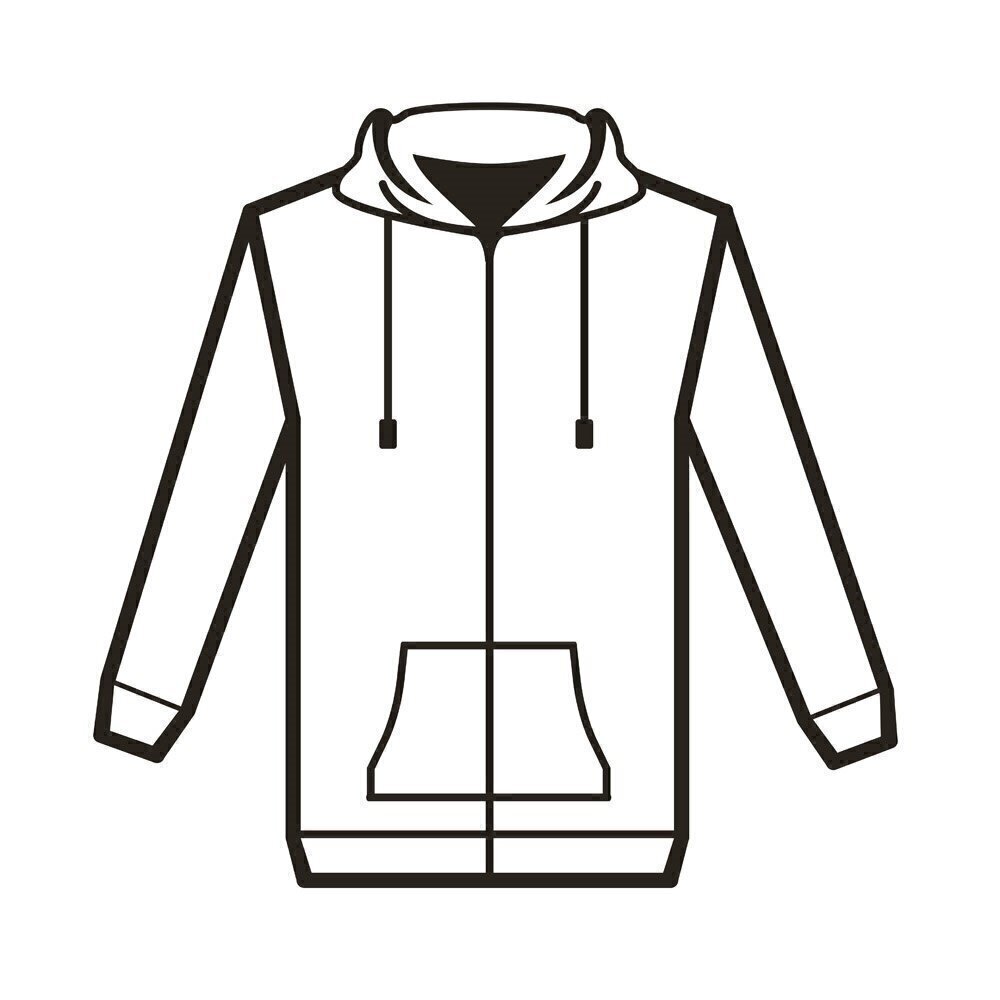 THC AMSTERDAM WH. Felpa da uomo con cappuccio e zip - 30256