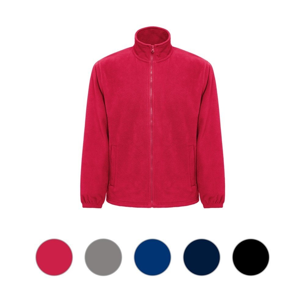 THC GAMA. Giacca da uomo in pile con zip - 30258