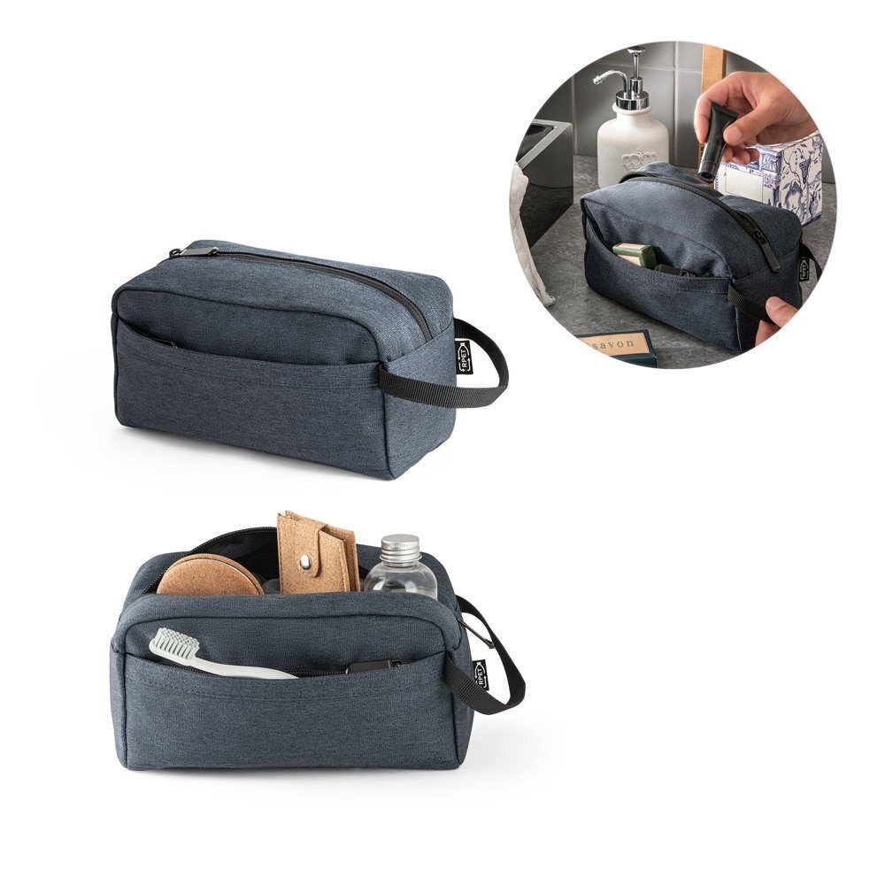 REPURPOSE BAG. Beauty case in poliestere riciclato 600D - 92078