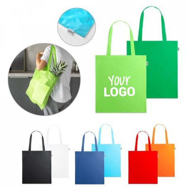 MAPUTO Shopper in 190T poliestere riciclato personalizzabile