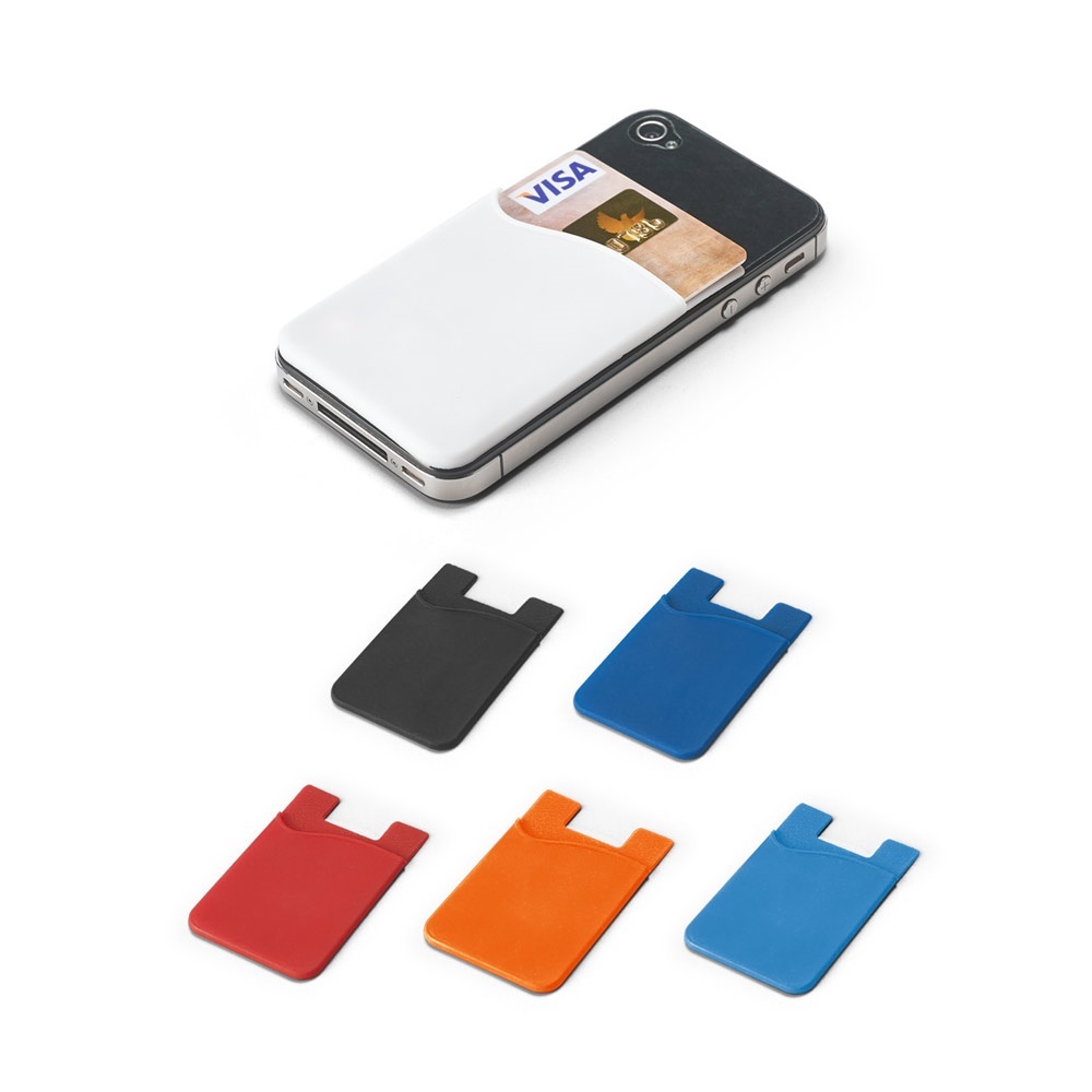 SHELLEY. Portatessere per smartphone in silicone - 93320