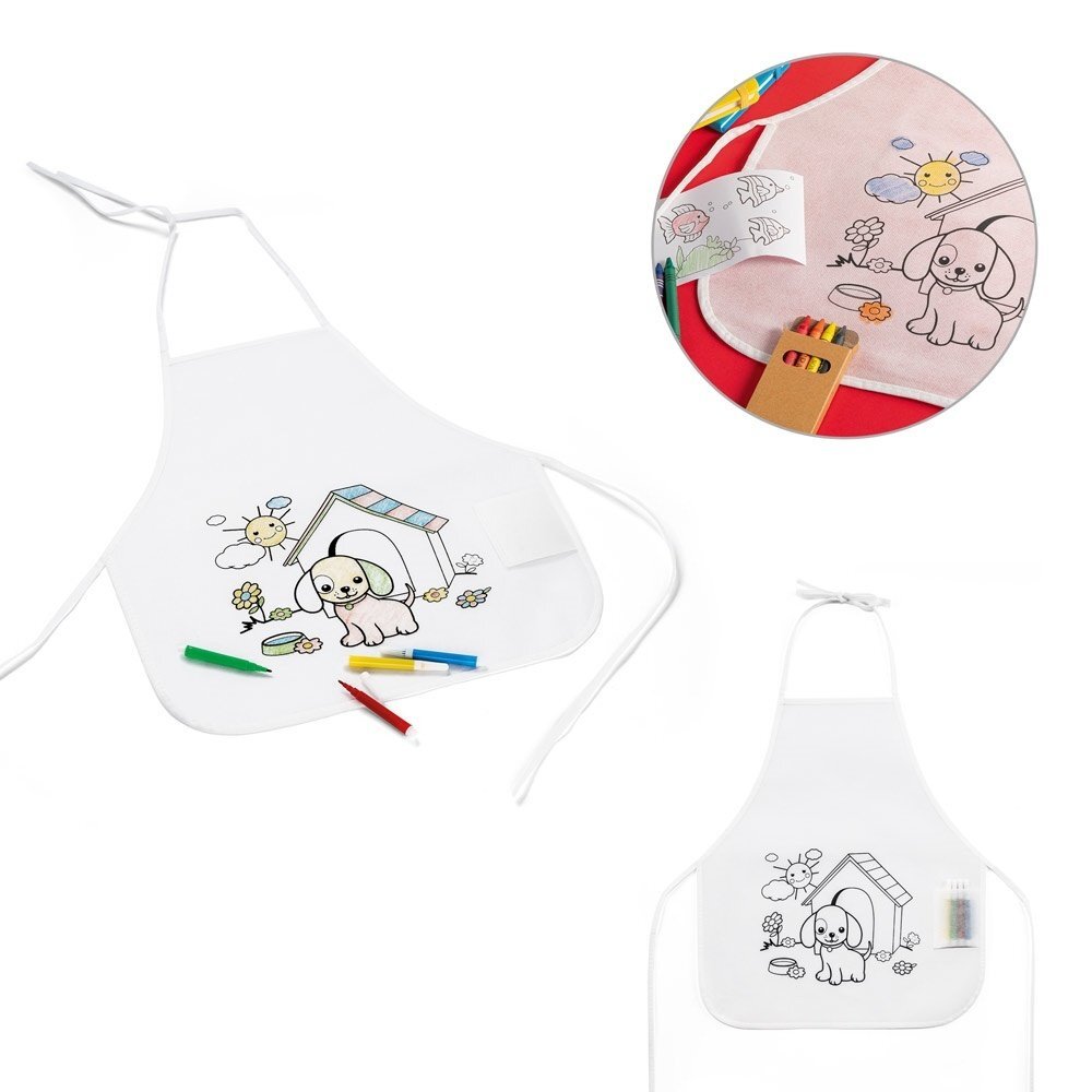 NILO. Grembiule per bambino da colorare - 99834