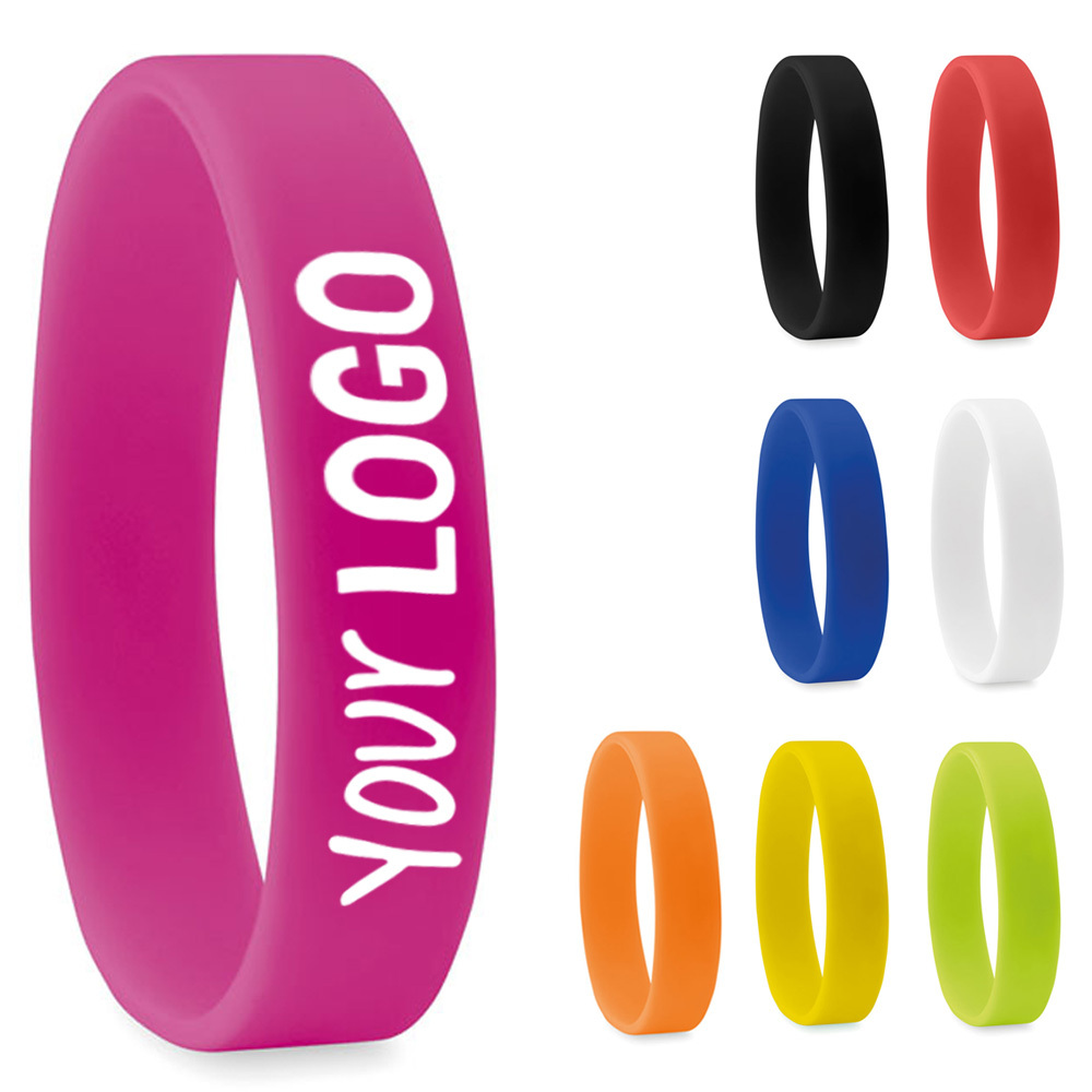 braccialetto in silicone personalizzato