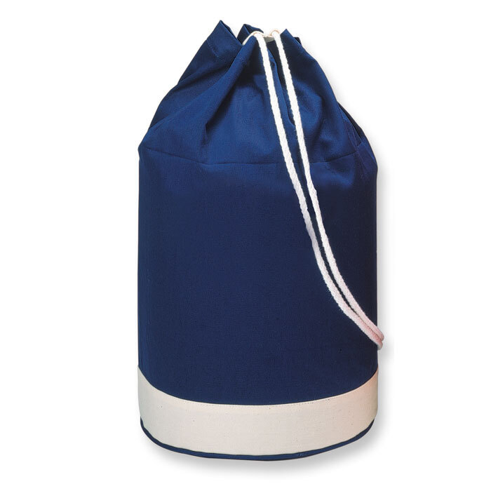 YATCH. Sacca navy bicolore. In cotone - IT1639