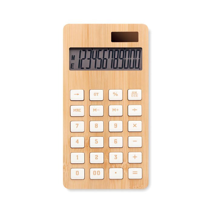 CALCUBIM. Calcolatrice in bamboo - MO6216