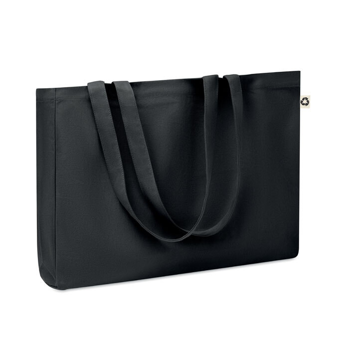 RESPECT COLOURED. Borsa in tela riciclata 280 gr/m - MO6380