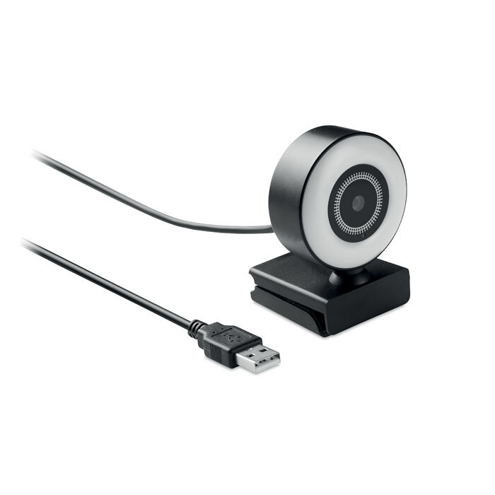 LAGANI. Webcam HD1080P e luce ad anello - MO6395