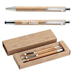 BAMBOOSET. Set penna e matita in bambu - MO8111