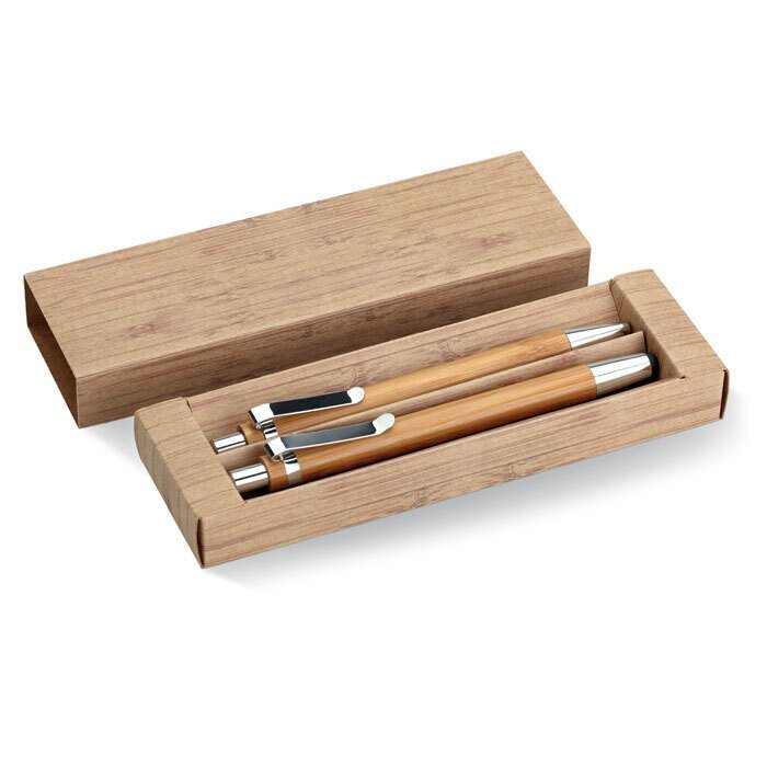 BAMBOOSET. Set penna e matita in bambu - MO8111