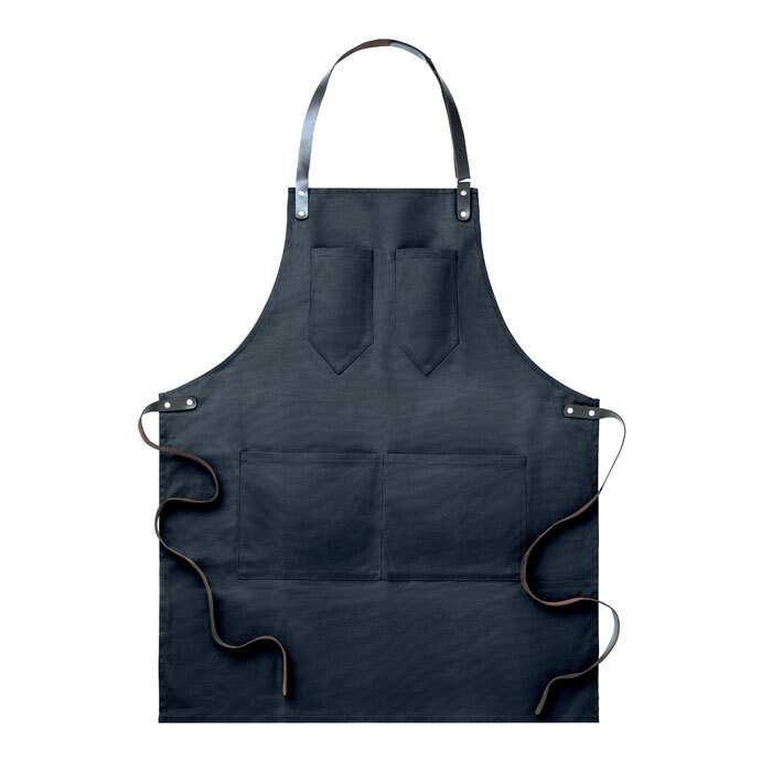 Grembiule rifinito in pelle chef personalizzato