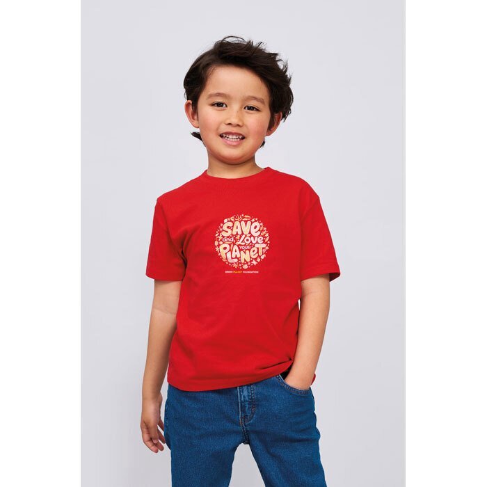t-shirt imperial kids in cotone 190 gr. personalizzata