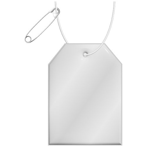 Gancio catarifrangente per etichetta in PVC con catenella RFX™ - 1PR106