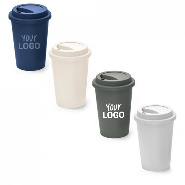 TONALI 450 Bicchiere da viaggio in PP 450 mL 94322 personalizzabile