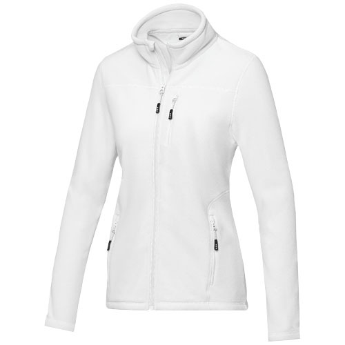 Giacca da donna in pile con zip integrale in materiale riciclato certificato GRS Amber - 37530