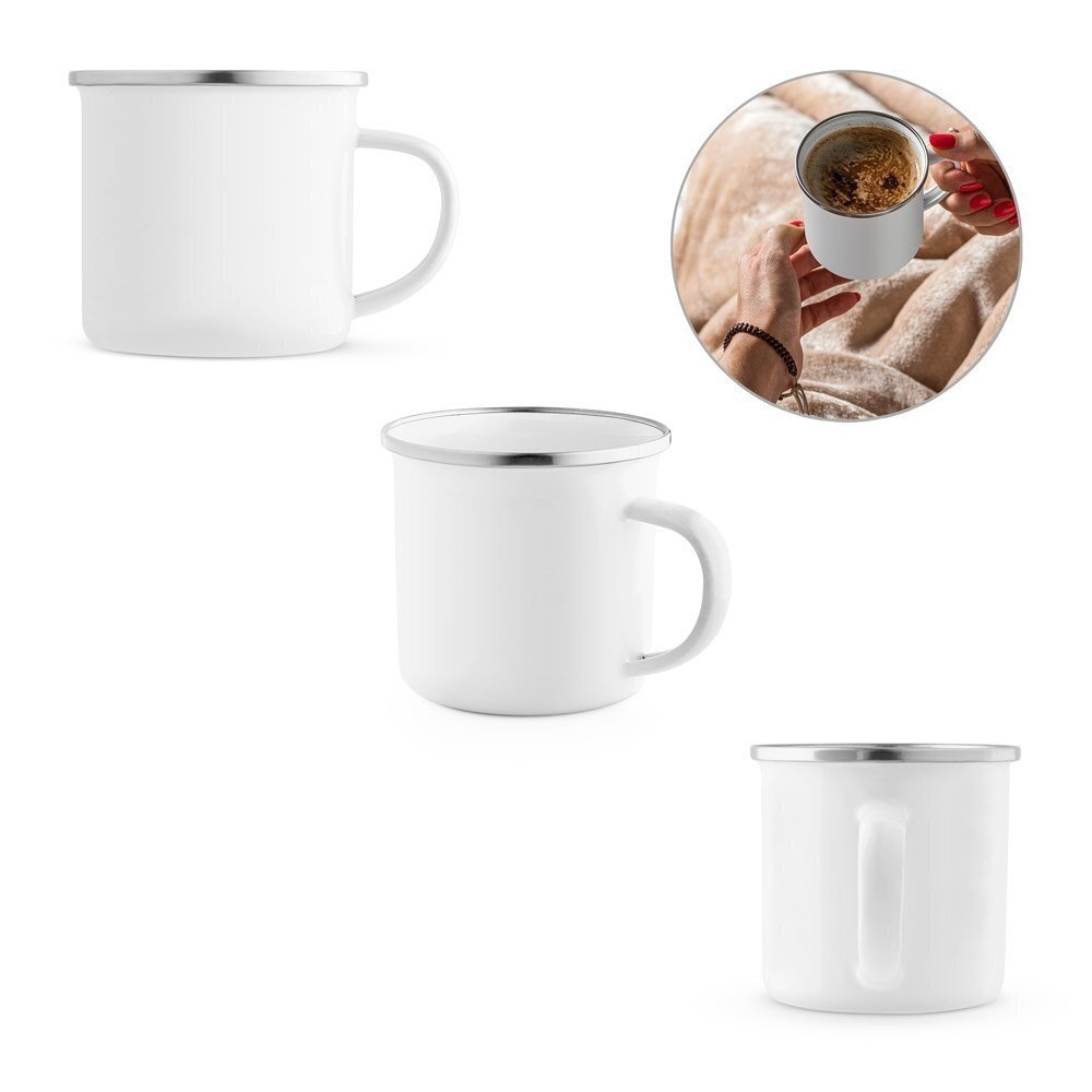 GOTZE SUB. Tazza smaltata ideale per la sublimazione 350 mL - 94319