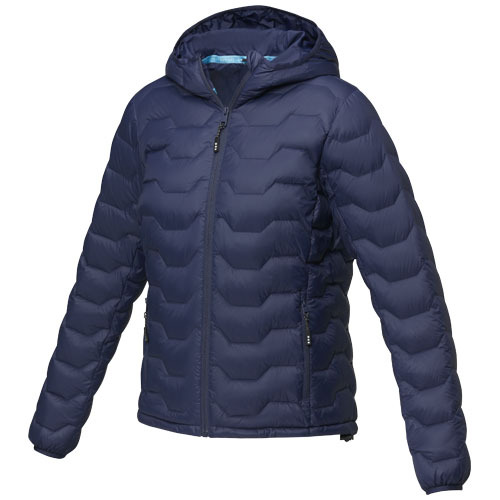 Giacca termica da donna in piuma e materiale riciclato certificato GRS Petalite - 37535