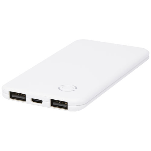 Power bank doppio sottile da 4000 mAh personalizzata