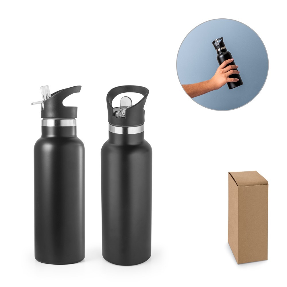 NORTON. Borraccia in acciao inox con tappo in PP 570 mL - 94316