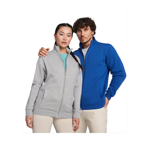 Maglione unisex con cerniera intera Ulan personalizzabile