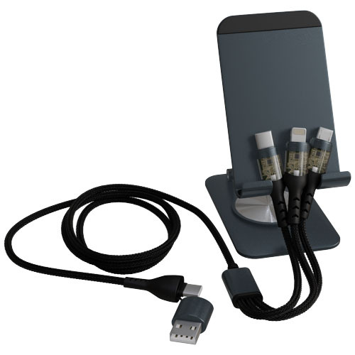 Supporto per telefono pieghevole con cavo di ricarica 3 in 1 SCX.design O32 - 1PX161