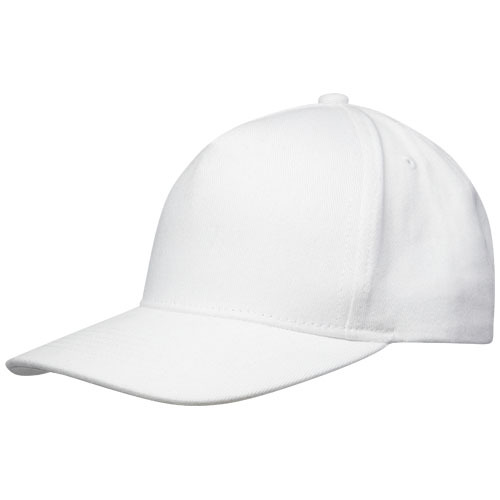 Cappellino in tessuto riciclato Aware™ a 5 pannelli Onyx - 37541