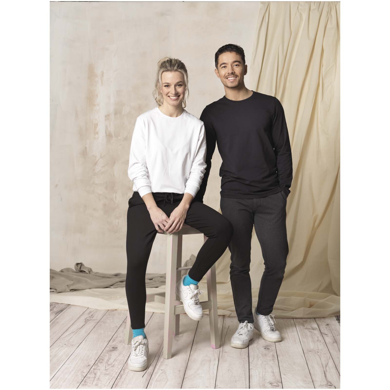 T-shirt Ponoka in tessuto organico a manica lunga da uomo - 38018