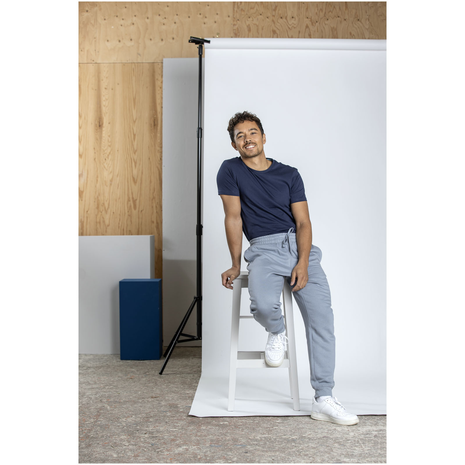 T-shirt Azurite a manica corta da uomo in tessuto organico - 37506