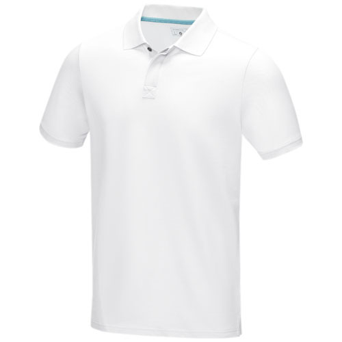 Polo Graphite a manica corta da uomo in tessuto organico - 37508