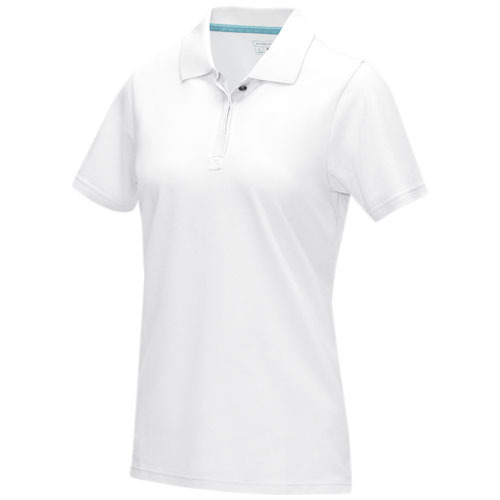 Polo Graphite a manica corta da donna in tessuto organico - 37509