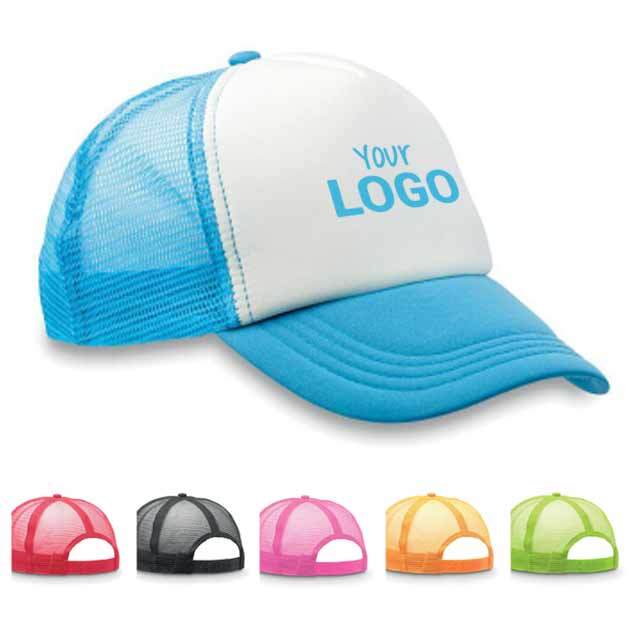 Cappello camionista con retina personalizzabile