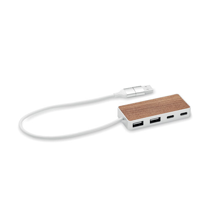 UBAH. Hub USB 4 porte 27,5 cm - MO2387