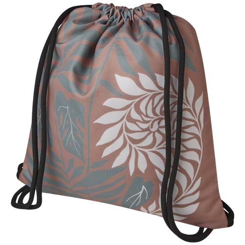 Borsa con cordoncino con stampa a sublimazione Cal - 1PL072