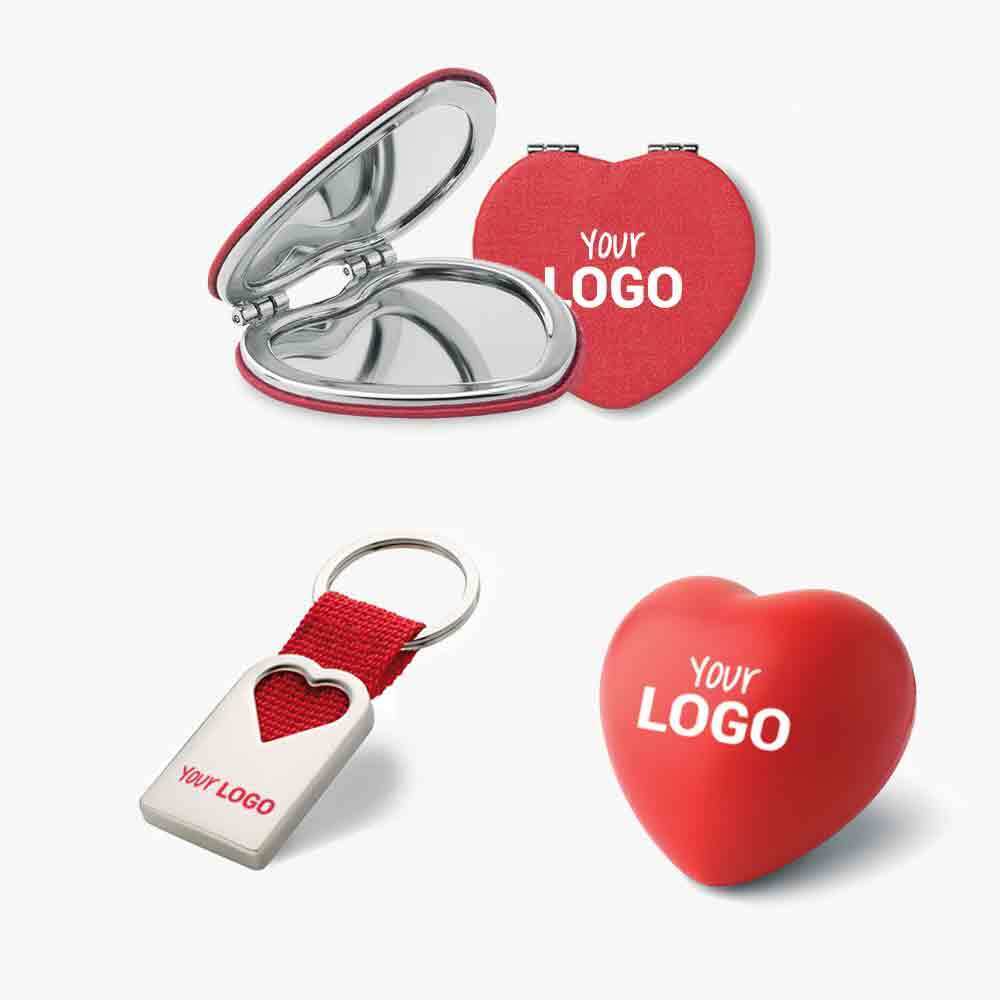 Gadget personalizzati per San Valentino con logo– Gadget Zone