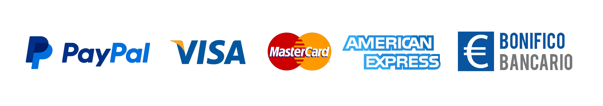 Metodi di pagamento accettati