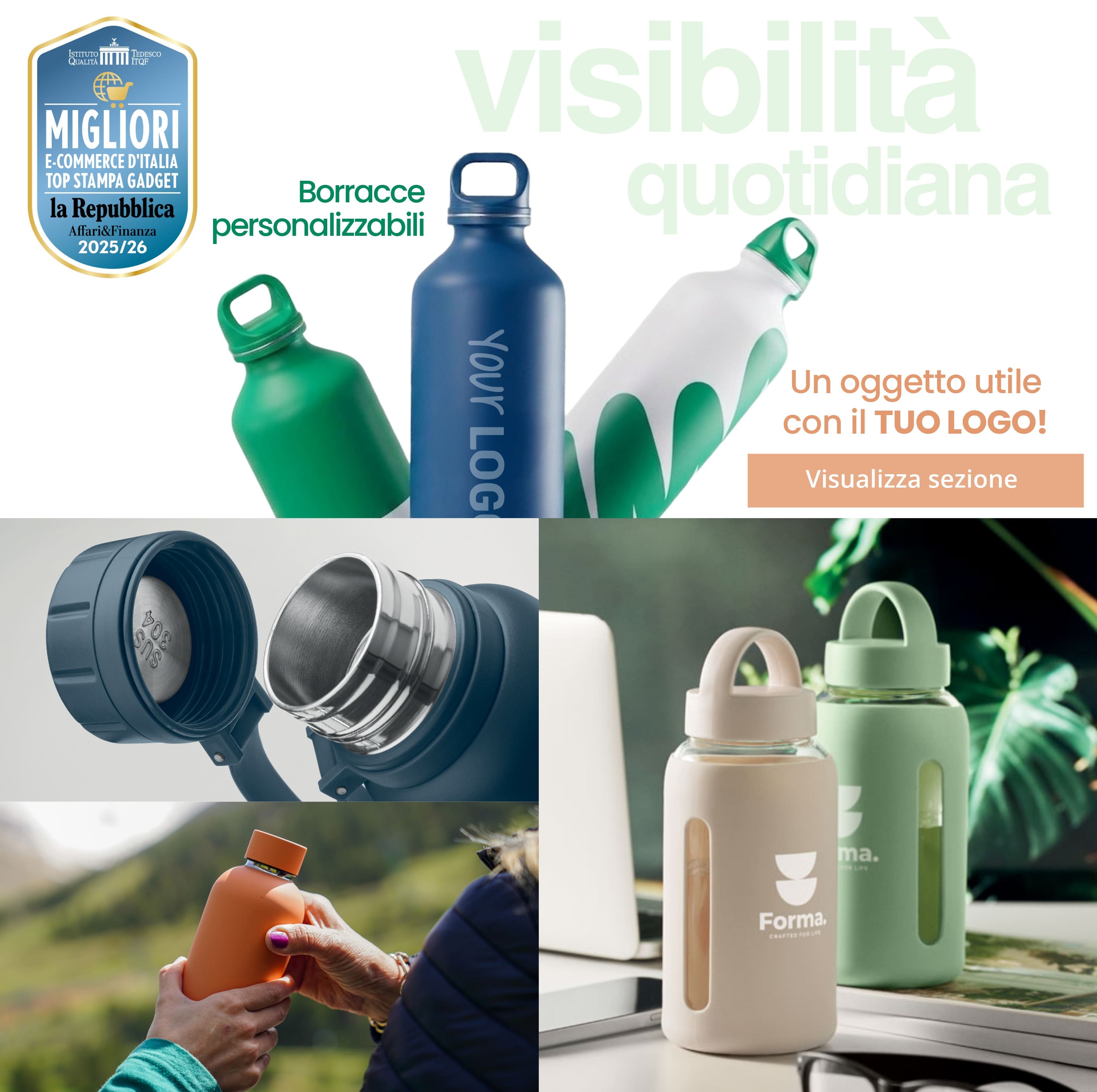 borracce personalizzabili