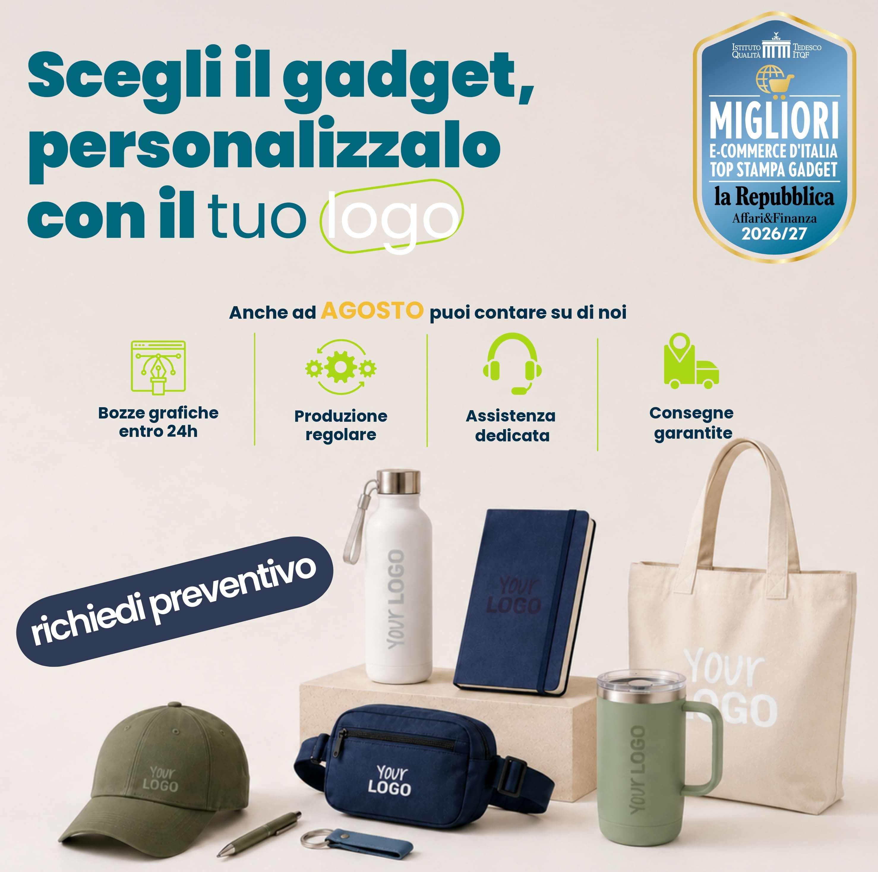 richiedi un preventivo gratuito
